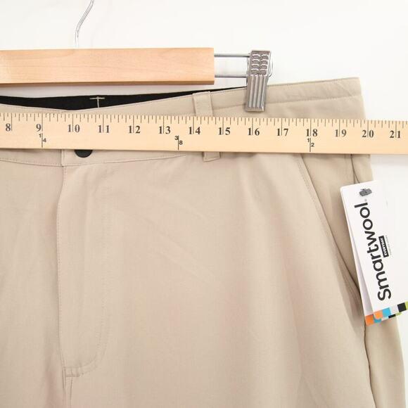 SmartWool Men's Shorts 8" Short Dune Athletic Stretch Merino Wool Size XL NWT - Picture 3 of 10